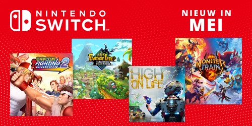 Nieuwe Nintendo Switch-games – Mei 2025